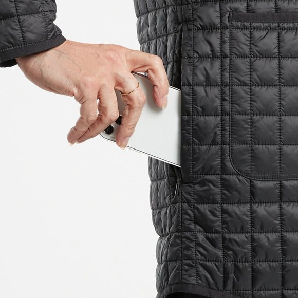 Athleta Grandview Prima Loft Black Shell Jacket, XL Tall - Picture 5 of 5